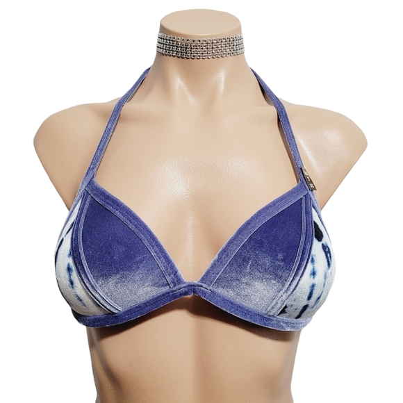 NEW PINK Victoria's Secret push up padded bikini swimsuit top XS - Picture 1 of 5